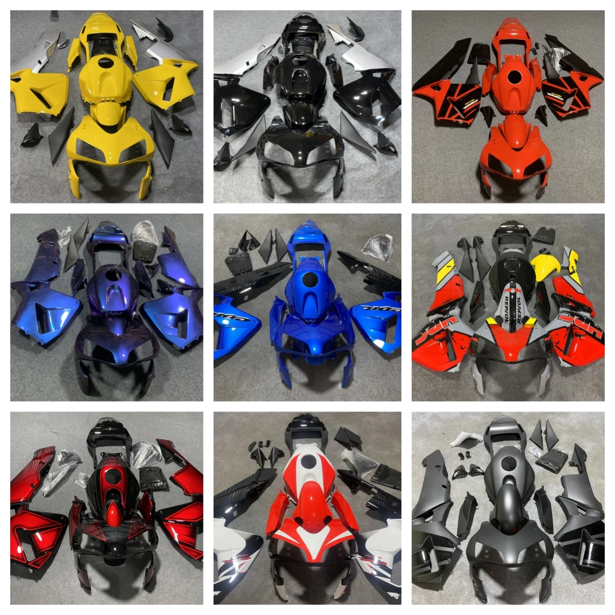 Motorcycle Fairing Kit for CBR600RR F5 03 04 CBR 600RR CBR 600 RR f5 2003 2004, ABS Shell Protection Fairing Kit