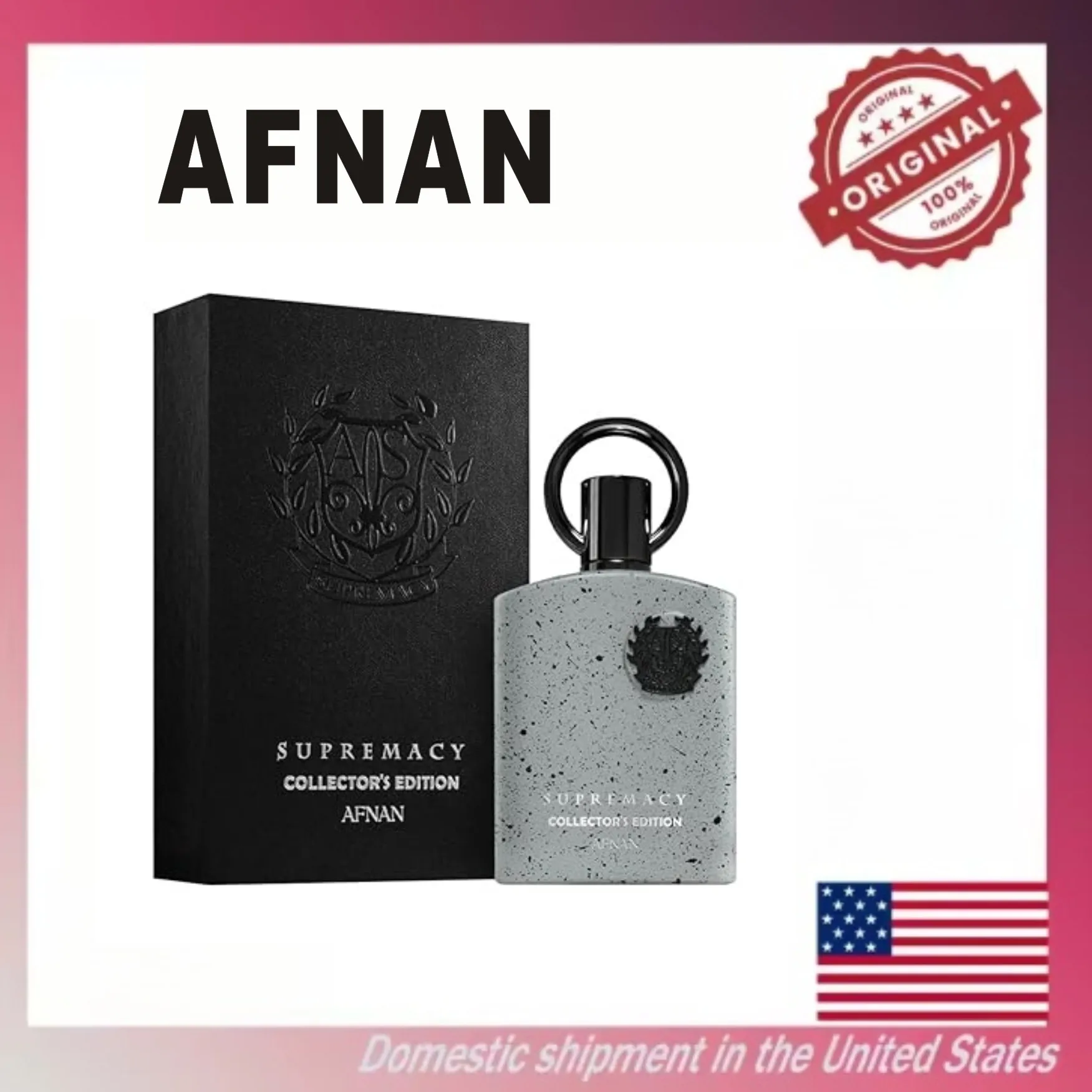 Edición de coleccionista de Supremacy de Afnan para hombres Eau De Parfum, 3.4 Fl. Oz regalos para novio, perfumes árabes para hombre