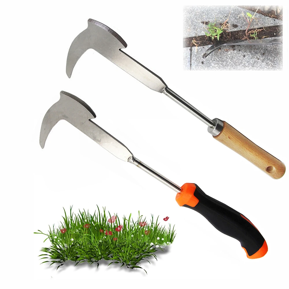 

L-shaped Garden Weeding Tool Weeding Puller Manual Crack Weeder Weed Extractor Removal Agricultural Bonsai Supplies Hand Tool