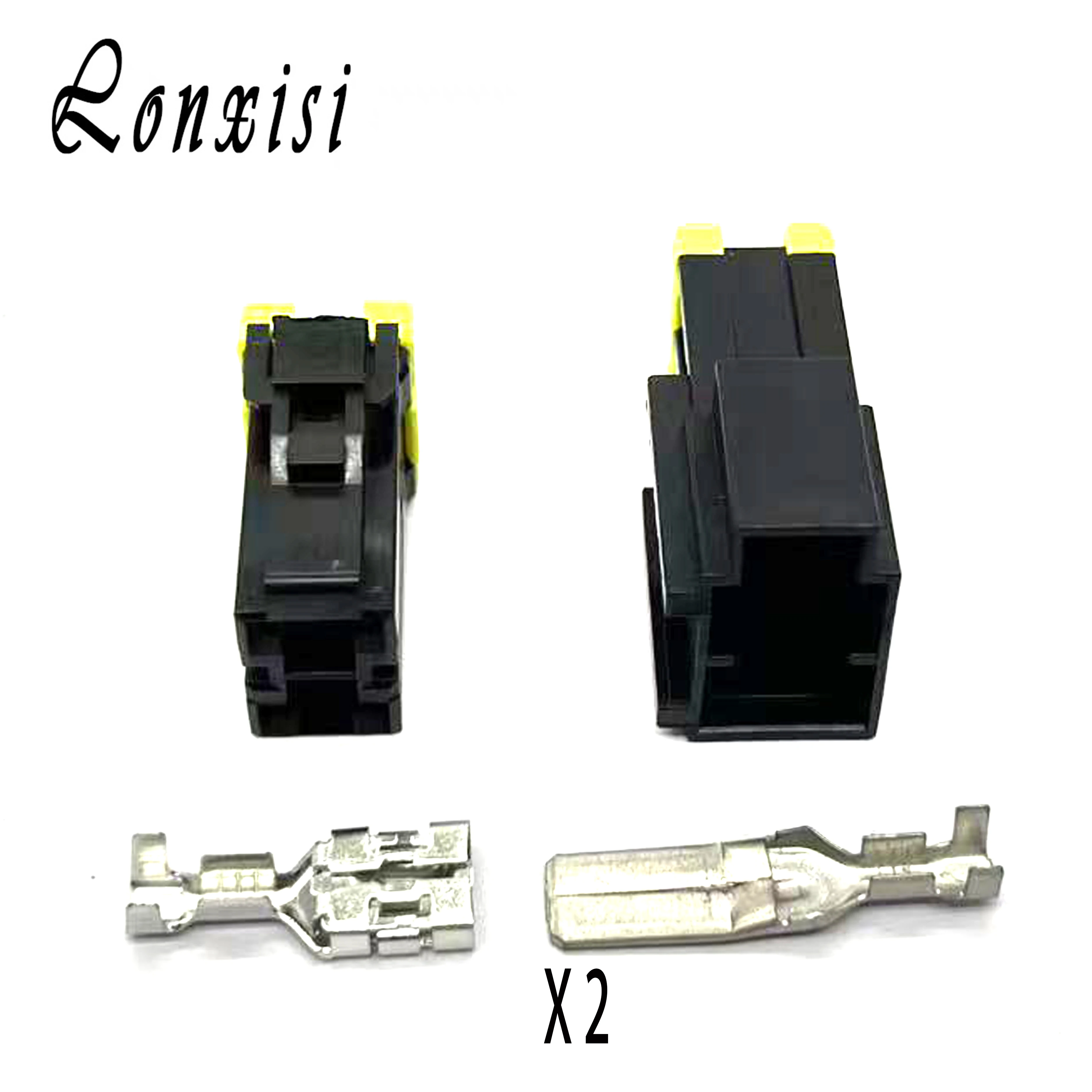 

1/5/10/20 Sets 2 Pin 9.5mm 7122-4123-30 7123-4123-30 Waterproof High Current Male Female Wiring Plug Automobile Connector