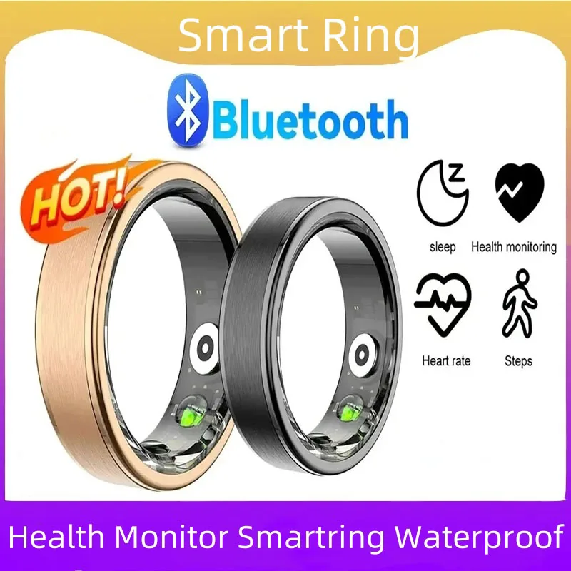 

2024 Smart Ring R02 Men Heart Rate Health Monitor Smartring Women Anel Inteligente Smart Finger Ring Sport For Android IOS