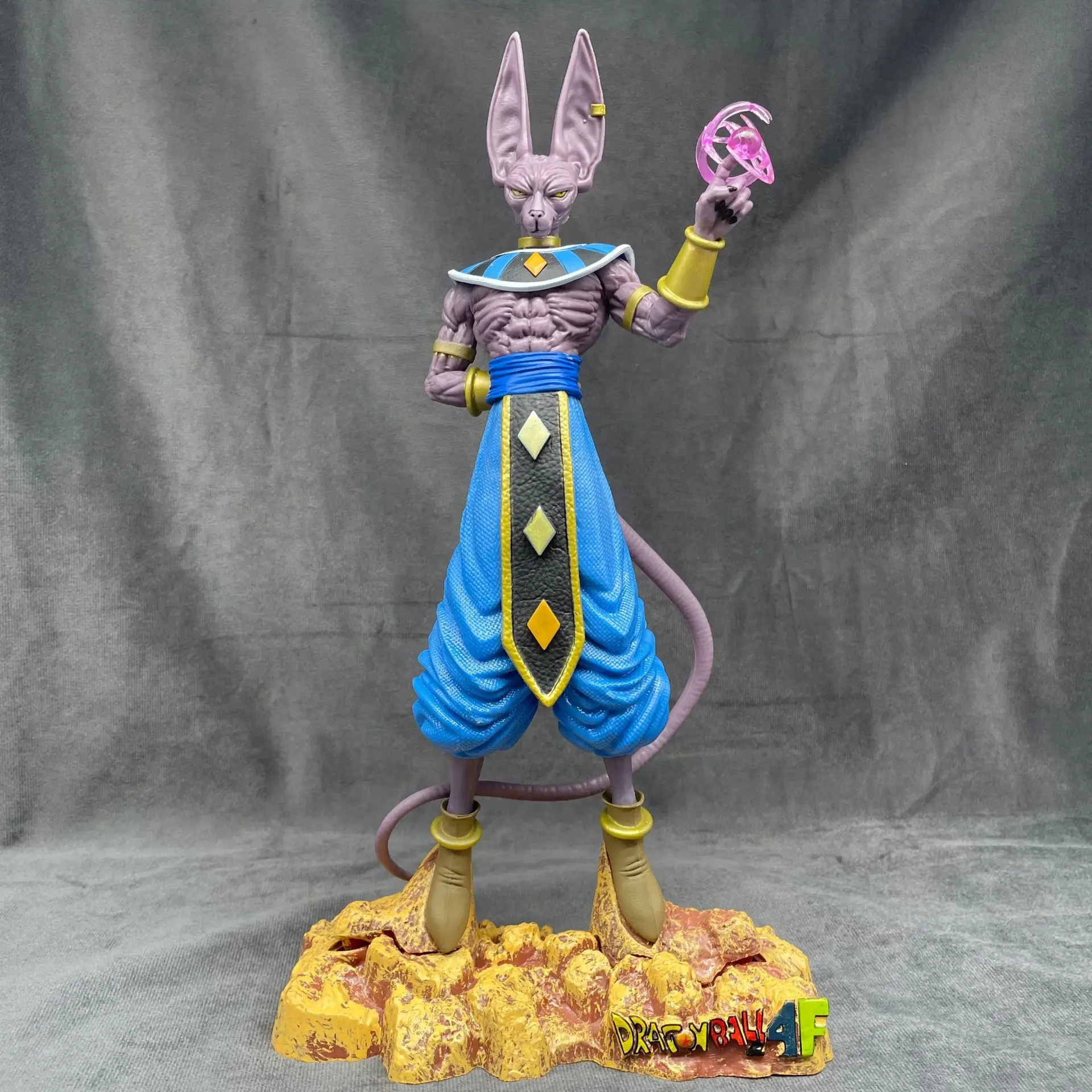 Figura de acción de Dragon Ball Beerus para niños, modelo de Anime, regalos coleccionables, 30cm