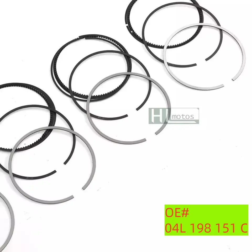 

Premium Engine Piston Rings Set Repair Kit STD For Audi A3 A4 A5 VW Golf Passat Tiguan Skoda Seat 2.0 Diesel TDI CRB CZH DFG DFH