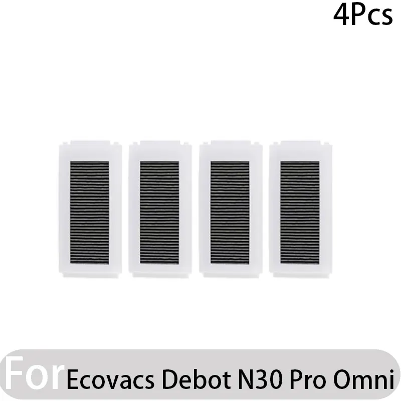 Compatibel voor Ecovacs Deebot N30 Omni/N30 Pro Omni Robot Vacuüm Accessoires Belangrijkste Zijborstel Hepa Filter Rag stofzak Onderdelen