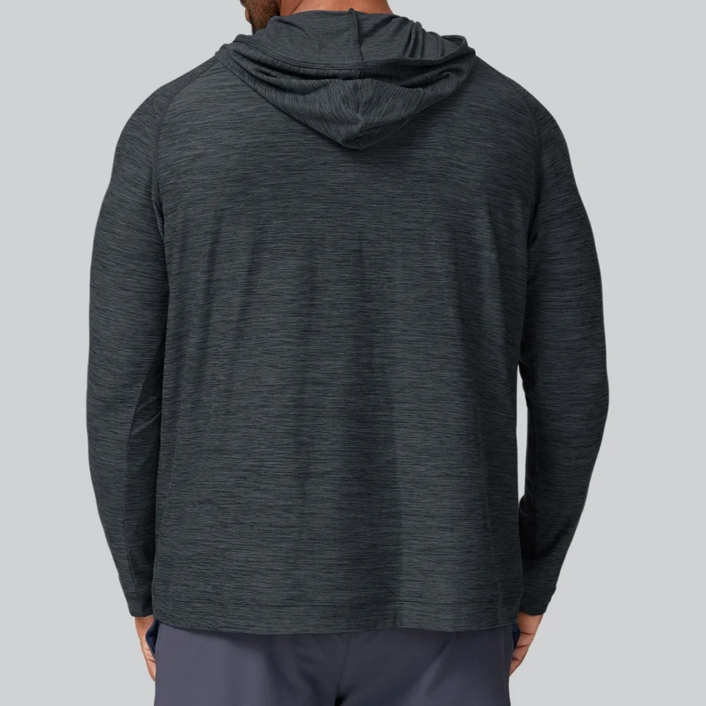 Men's Hooded Sweatshirt Training Fitness Tops Sports T-shirt Long Sleeve Shirts Sports T-shirt Running Top Tee Men Gym Clothing