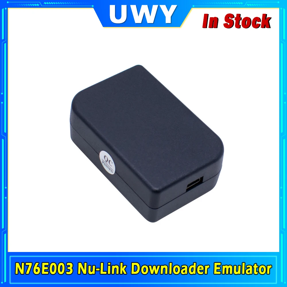 Nu-Link Emulator Downloader Programmer For N76E003 MCU Support 3.3V/5V Dual Voltage Standard 2.54mm 5Pin