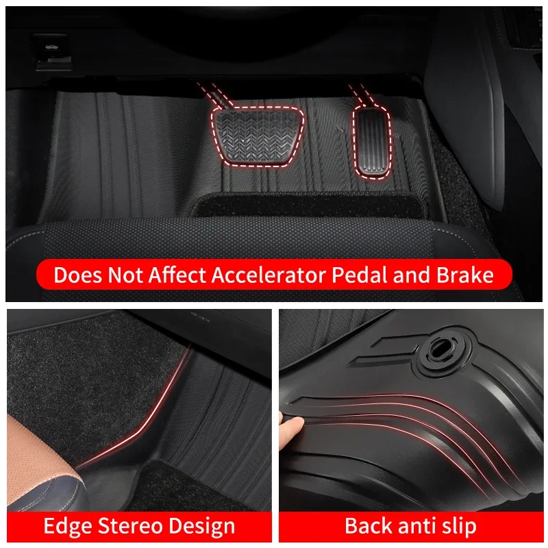 For Lexus GX550 GX550h 2024 2025 Special car Floor Mats Trunk Mats gx 550 Interior upgraded Accessories Modification Tuning - Image 4