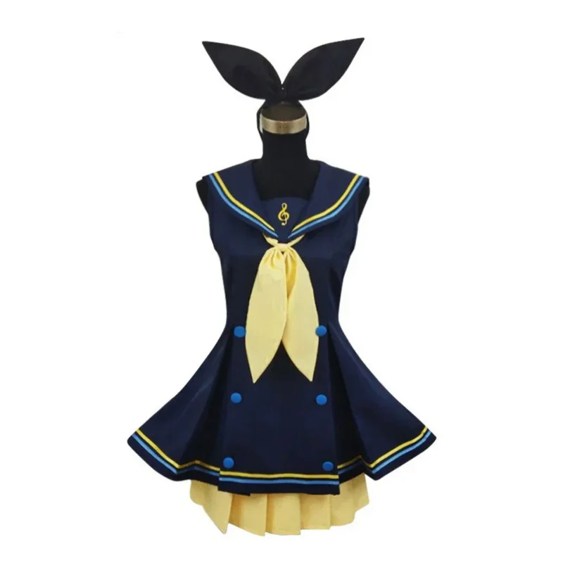 Rin Len Halloween Uniform Cosplay InPorter Costumes Set, Y-Shorts Accessrespiration, Women and Men Suit, New