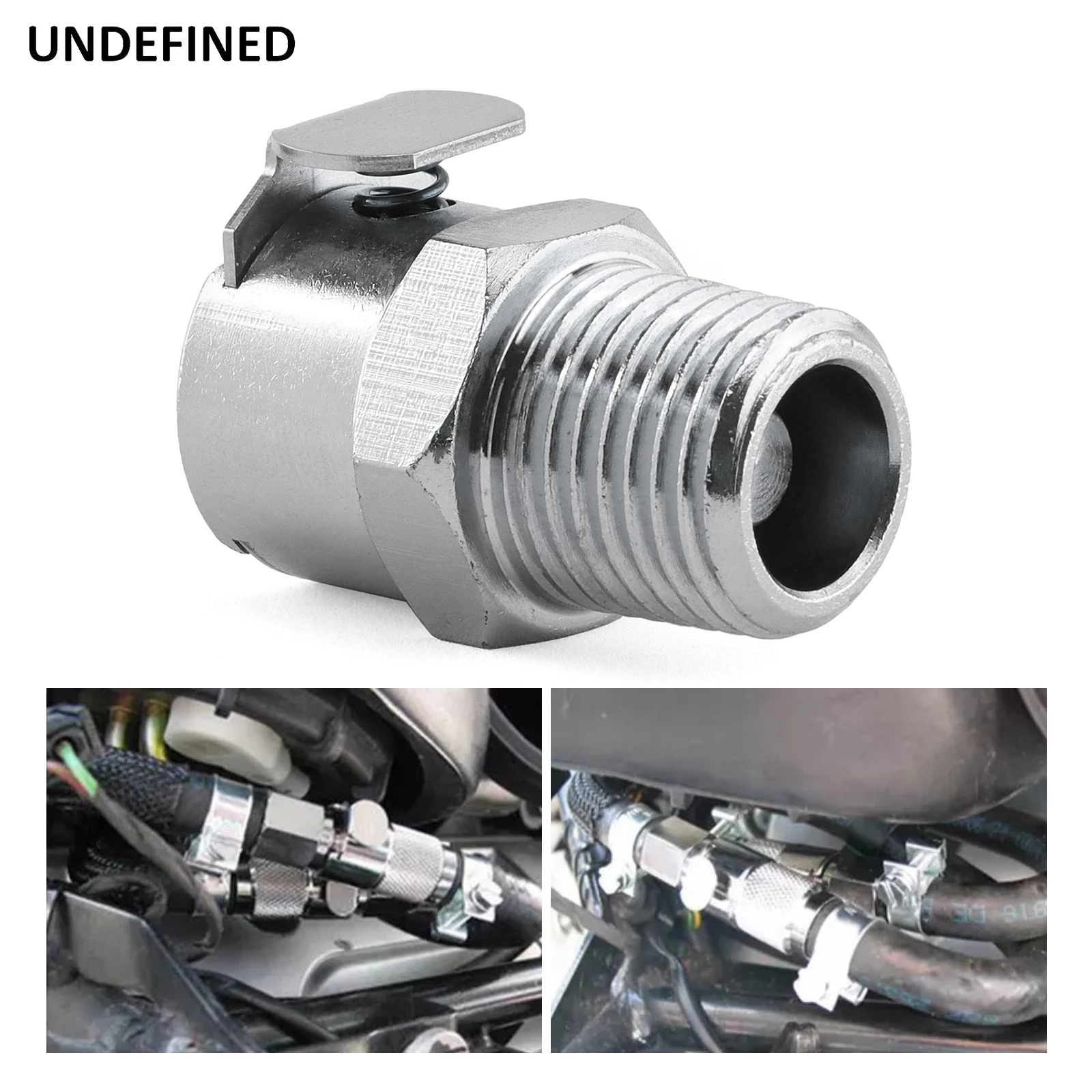 1/4“ 3/8“ Gas Tank Fuel Line Hose Pump Metal Female Quick Release