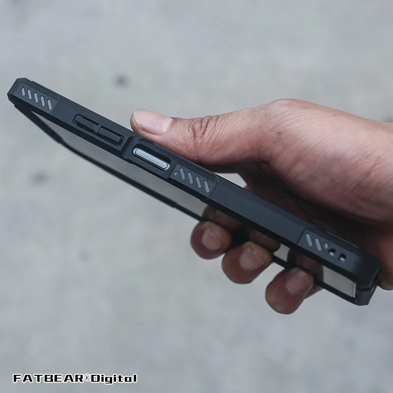 FATBEAR Tactical Military Grade Rugged Shockproof Armor Case Cover for XiaoMi RedMi K40 / Pro / Plus