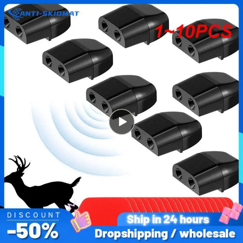 10/5/3/1PCS Car Deer Whistles Avoids Deer Collisions Animal Repeller Ultrasonic Animal Whistle Warn Deer Wildlife Warning Device