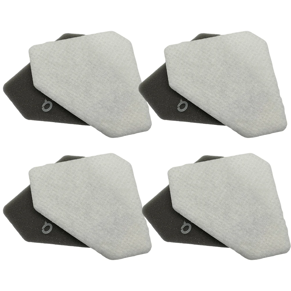 4 Pack Washable Foam and Felt Filters for Shark BU3120 BU3523 Vacuum Cleaners Compatible Replacement Filter Kit