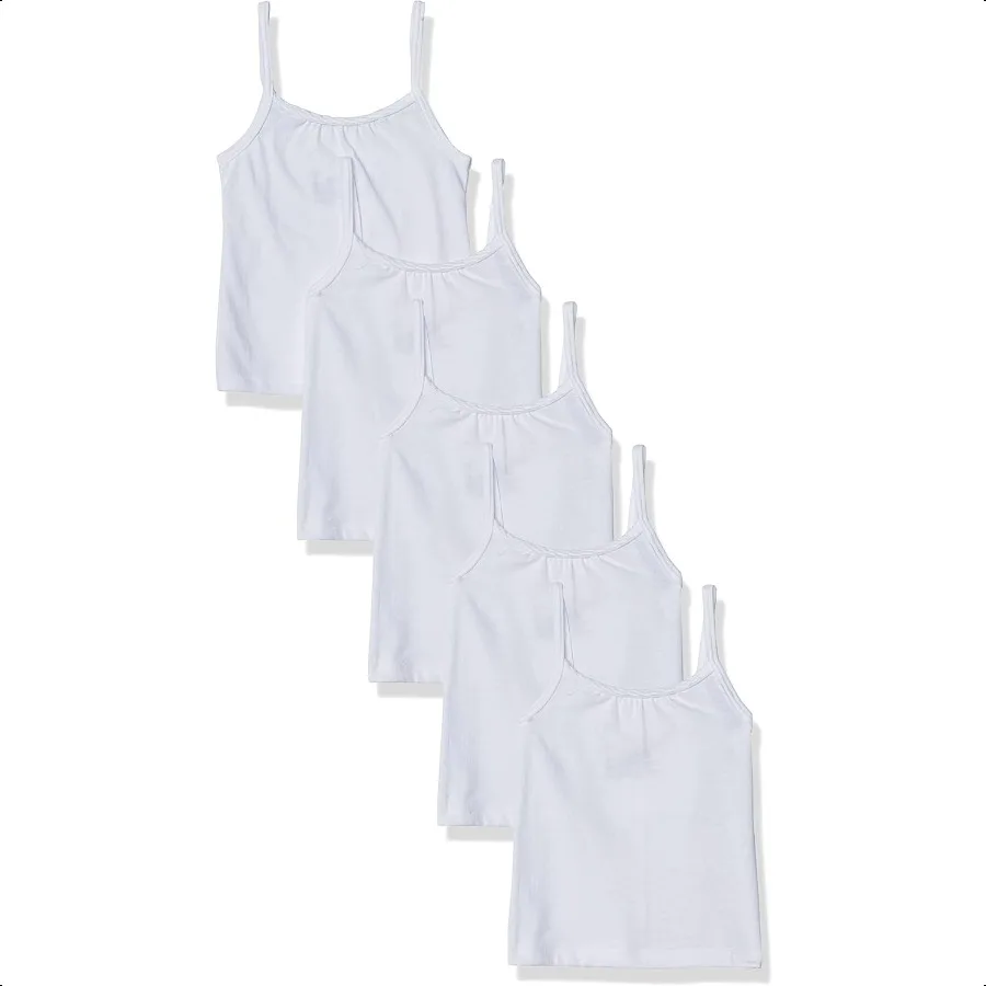 

Hanes Girls Cami Tops 100 Cotton Camisoles Assorted Colors Multipack