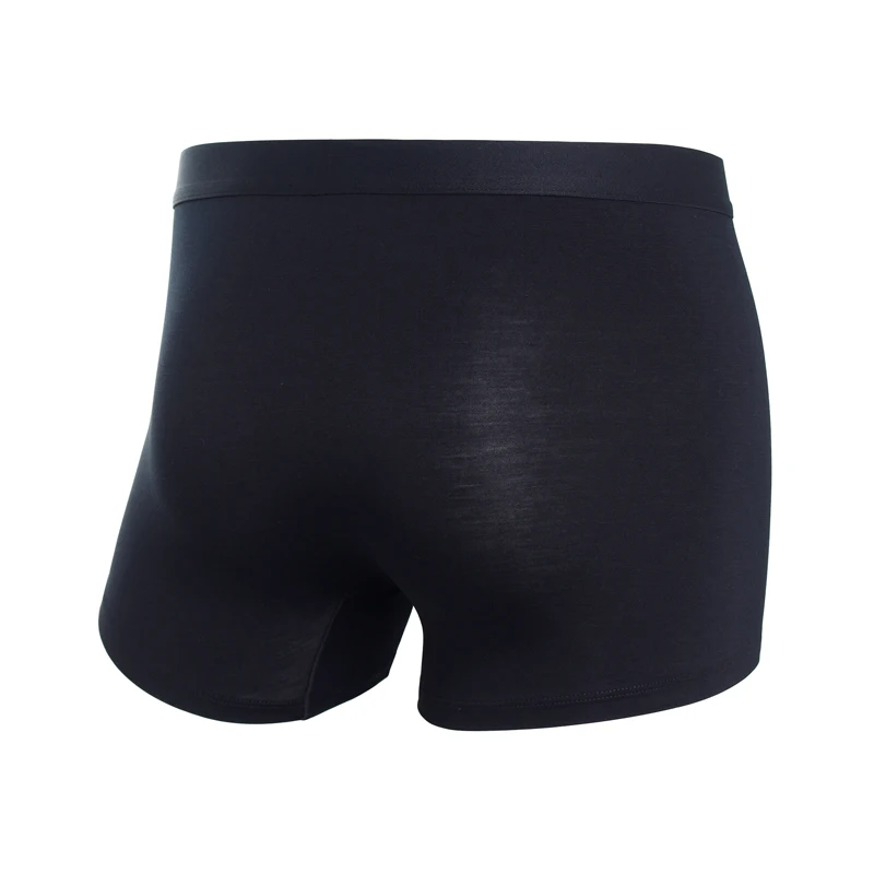 Li-Ning Men GYM Underwear Solid Color Breathable 94%Modal 6%Elastane Male Boxer Brief LiNing Sports Underpants Shorts AUAV005 image 2