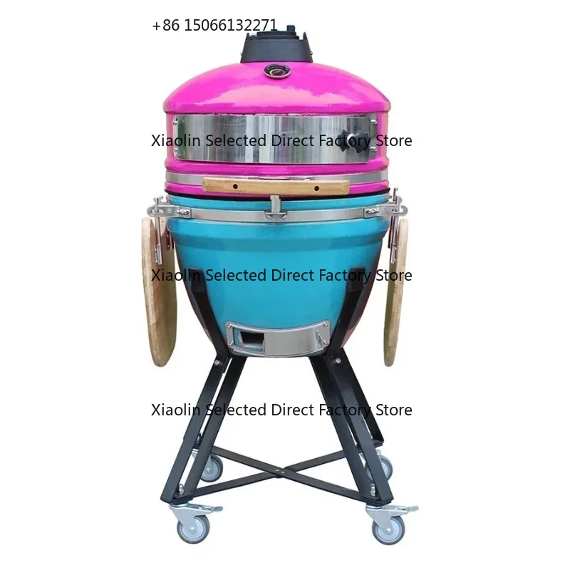 

New arrival New ArrivalSpecial Design 21 Inch Ceramic Bbq Kamado Grill Type Pizza Oven Christmas