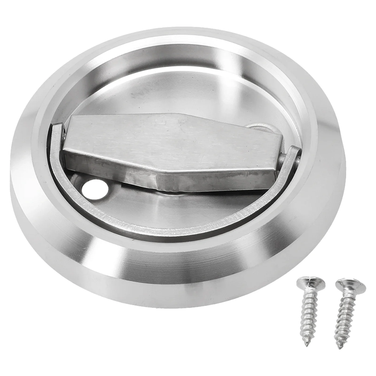 Easy Installing Door Handles Handle 360 Degree Rotation 304 Stainless Steel Fire Proof Invisible Cabinet Pulls