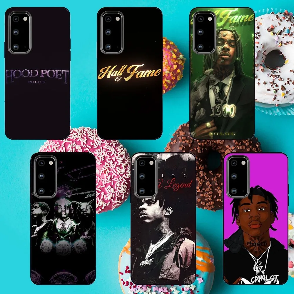 Singer P-Polo G Hood Poet Phone Case For Samsung Galaxy A52 A53 A72 A71 A73 A80 A91 S Shell