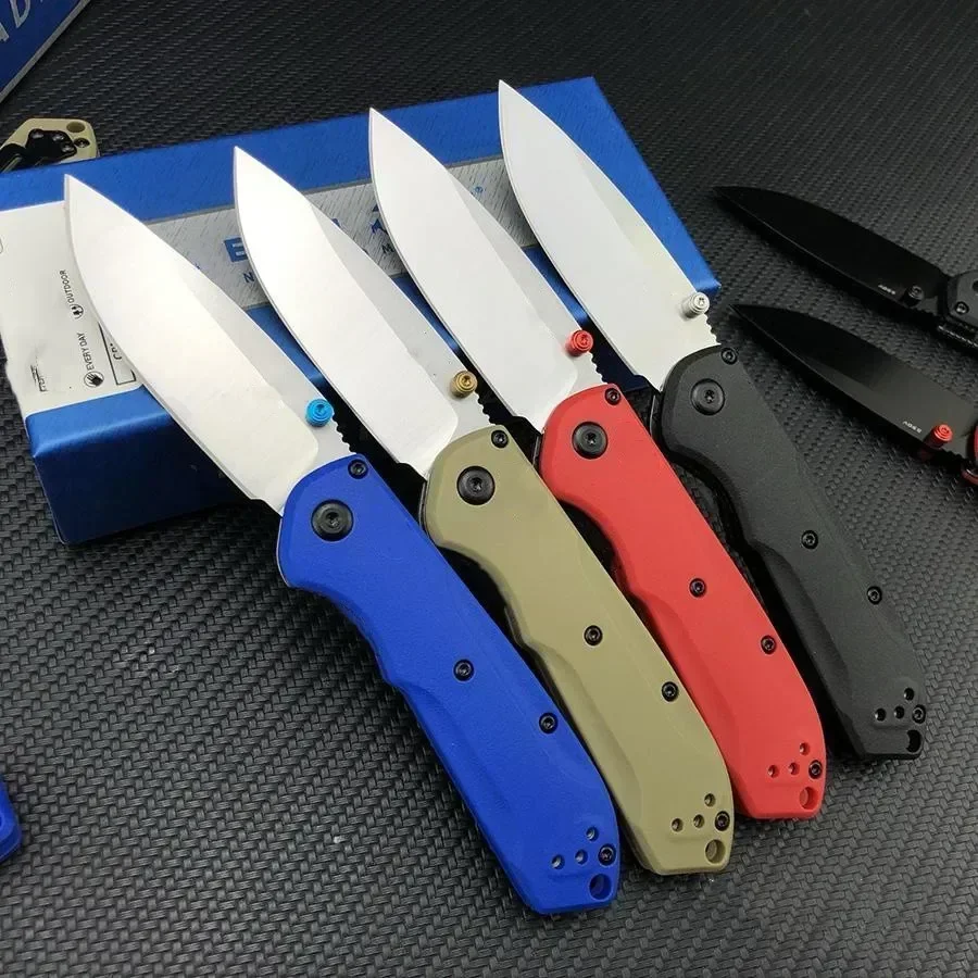 Mini BM 565 Folding Knife Tactical Hunting Survival Self Defense Camping Folder Clip Knife Folding Knives Hand EDC Tools