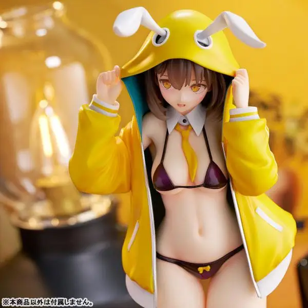 

Genuine Koiko Hinata Shy Tutu Rabbit Pvc Abs Kawaii Yellow Clothes Rabblit Style Anime Figure Model Furniture For Display