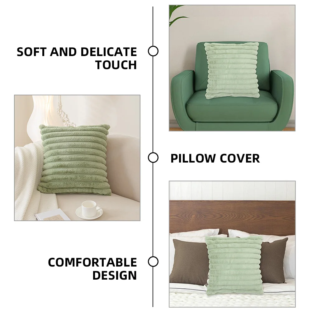 

2Pcs Throw Pillow Covers Soft Comfortable Cushion Cover Decorative Pillowcase for Sofa Chair Car Hotel Decorative Pillow Covers