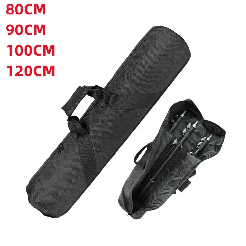 120cm Tripod Bag Shoulder Bags Carry Bag For Speaker Mic Or Light Stands Holds 3 Portable Outdoor Storage Fishing Rod Umbrella