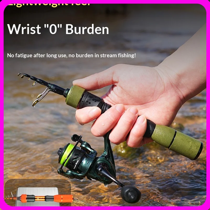 

Kaidensi Elf Ultra Short Mini Micro Pole Telescopic Road Ya Pole Portable Multi Section Ul Stream Makou Pole