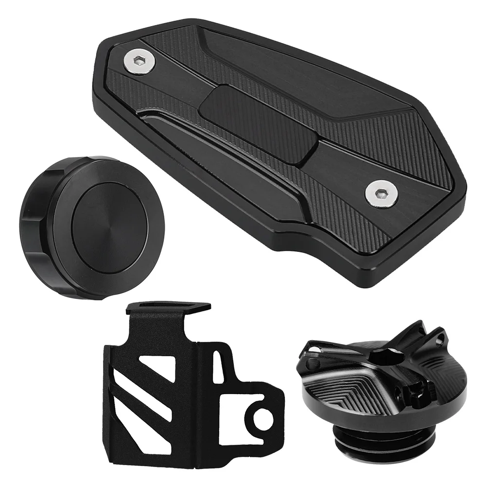 Z650 Z800 Z900 Brake Fluid Reservoir Cover Engine Oil Filler Accessories FOR Kawasaki ER6N VERSYS650 Brake Fluid Cylinder Cap