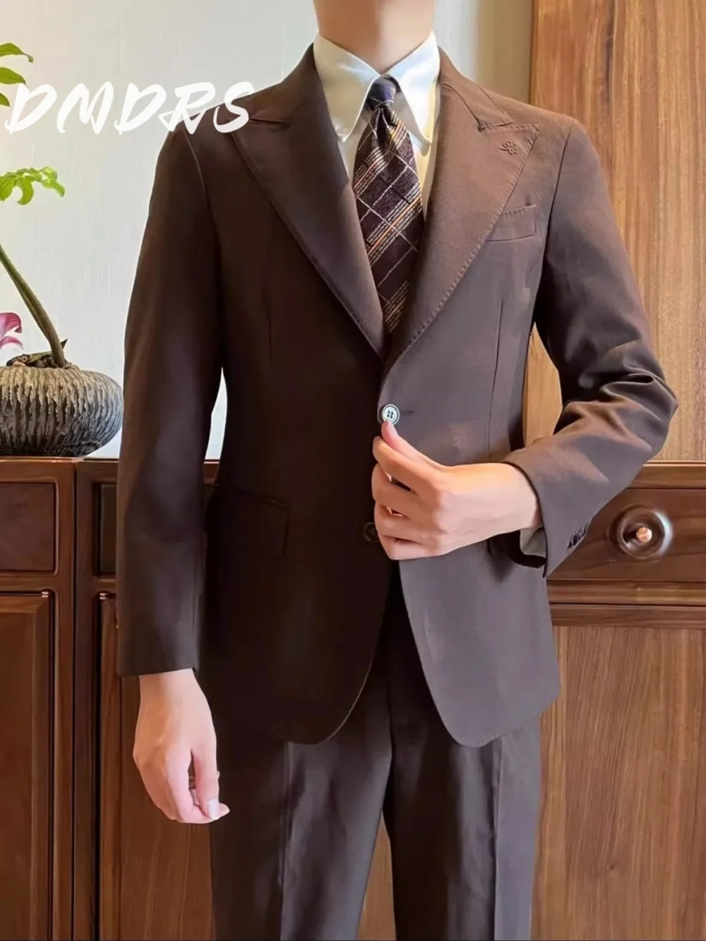 Elegant Business Dress Suit Wedding Suit For Men Versatile Casual Office Party Prom Costume Homme Men Tuxedo Suit Customized