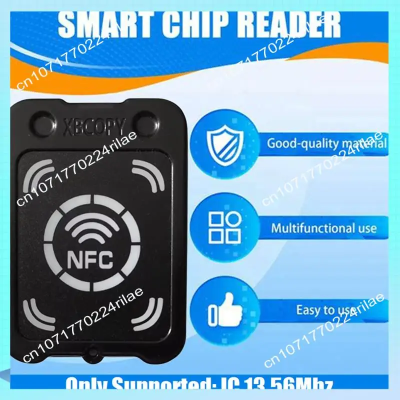 A17Z تتفاعل قارئ بطاقات رقاقة ذكية ناسخة + CUID/UID المفاتيح NFC التشفير مفتاح القارئ IC 13.56Mhz تتفاعل رمز استنساخ الناسخ