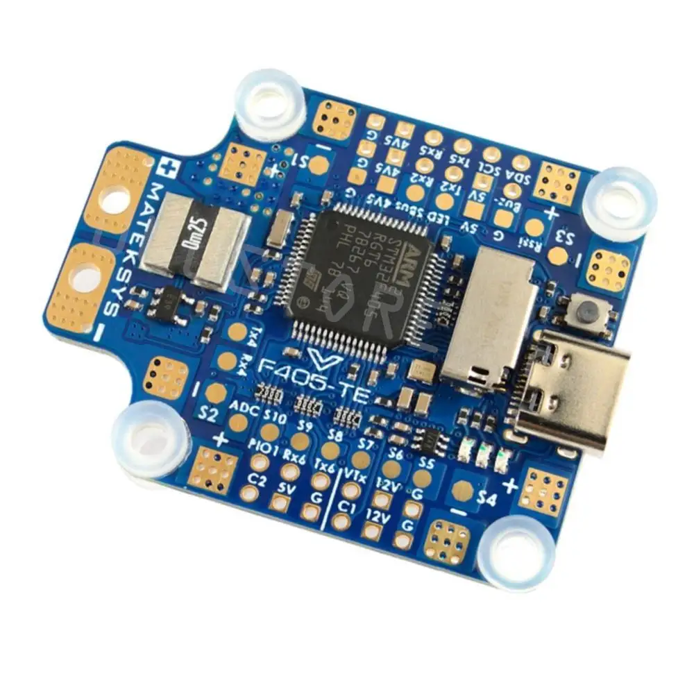 MATEK F405-TE kontroler lotu Baro OSD MicroSD Blackbox podwójny BEC 220A aktualny czujnik 3-8S PDB 30x30mm dla dronów FPV Freestyle