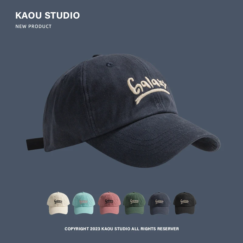 

Retro outdoor trendy baseball cap couple versatile mountaineering street cap