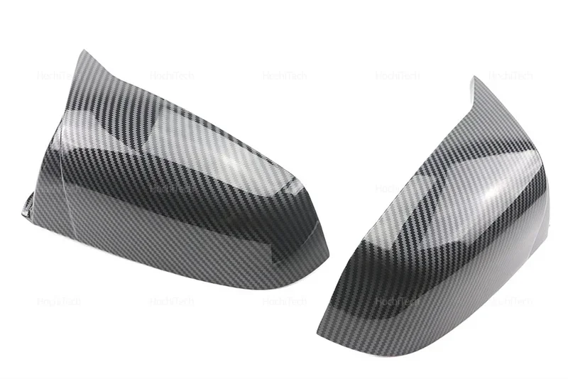 Für BMW 5 6 7 Serie E60 E61 E63 E64 F06 F07 F10 F11 F13 F01-F04 Carbon Faser muster Schwarz Seite Flügel Rückspiegel Abdeckung Kappe – Detail 27