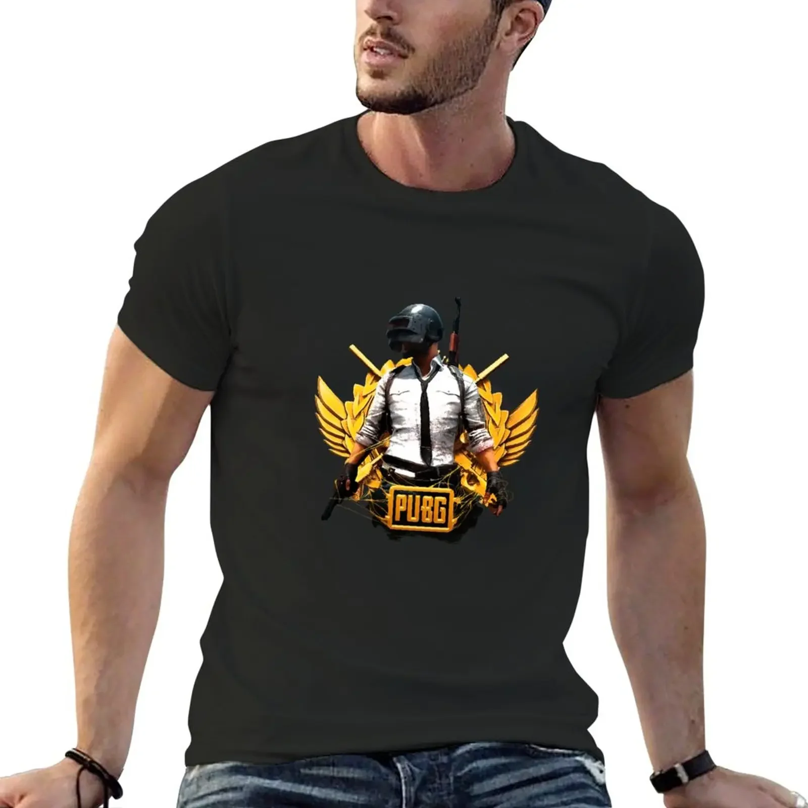 

Pubg T-Shirt for a boy cute clothes heavyweights Men's t-shirt