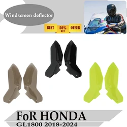 FoR Honda Goldwing GL1800 GL 1800 2018 -2024 Motorcycle Windshield Side Wind Deflectors Windscreen Case