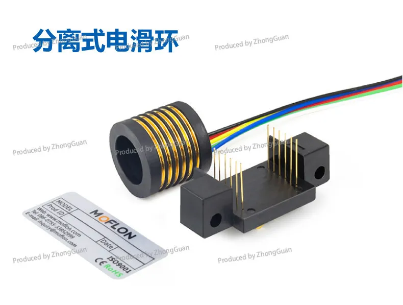 Split Through-hole Conductive Slip Ring, Uav Gimbal Slip Ring, Separate Conductive Ring, Rotate Current Collecting Ring