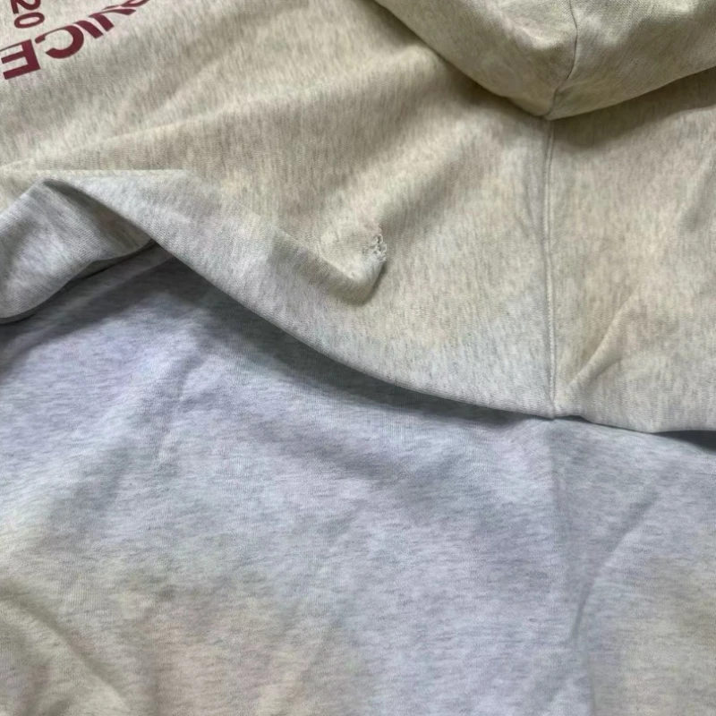 Grailz Project G/R Vintage Distressed Fade-Washed Vintage-Look Zipper Hoodie Übergroßes High-Street Deconstructed Sweatshirt