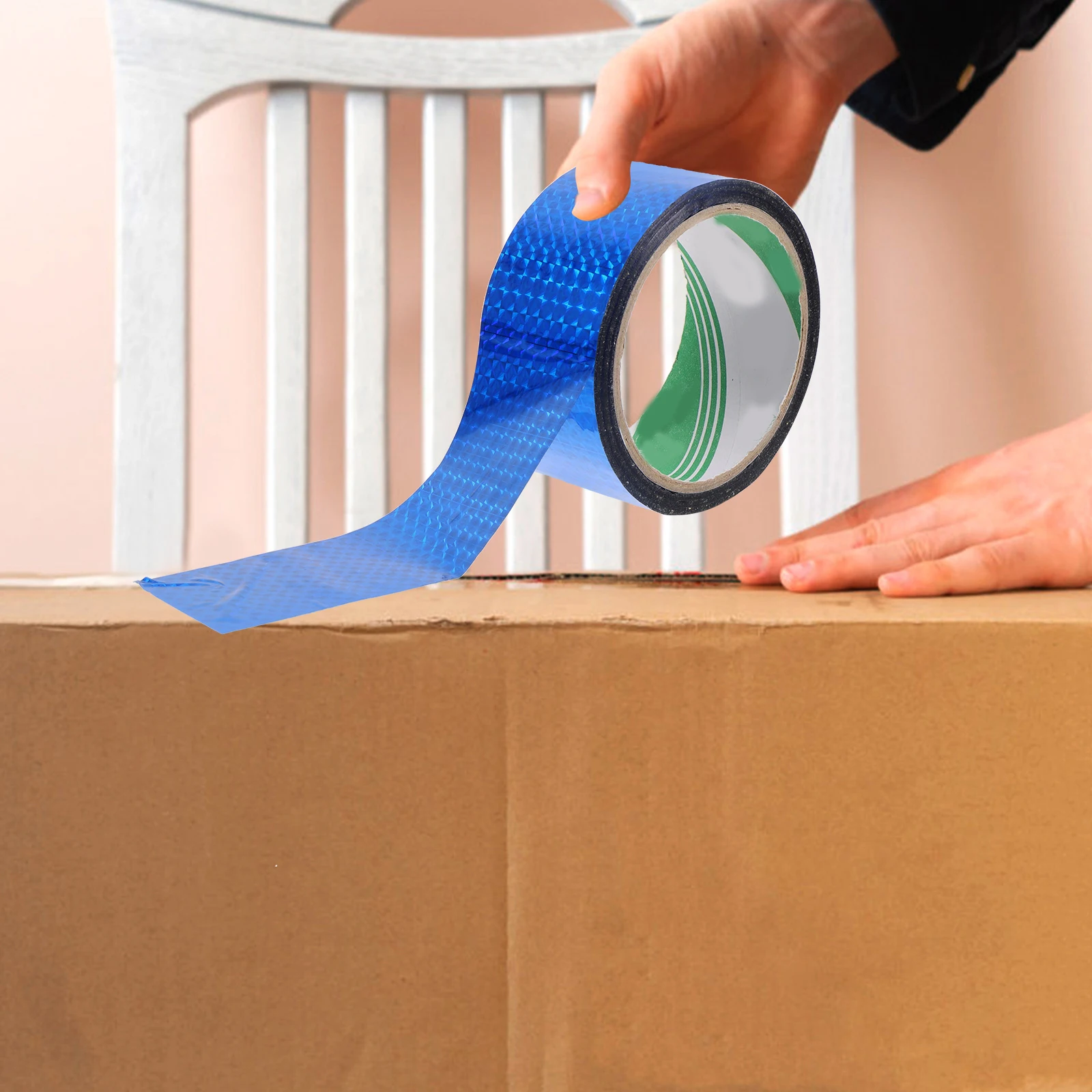 

2 Rolls Silent Tape Sealing for Goods Shipping Package Packing Moving Boxes Packaging Strong Mailing Packages