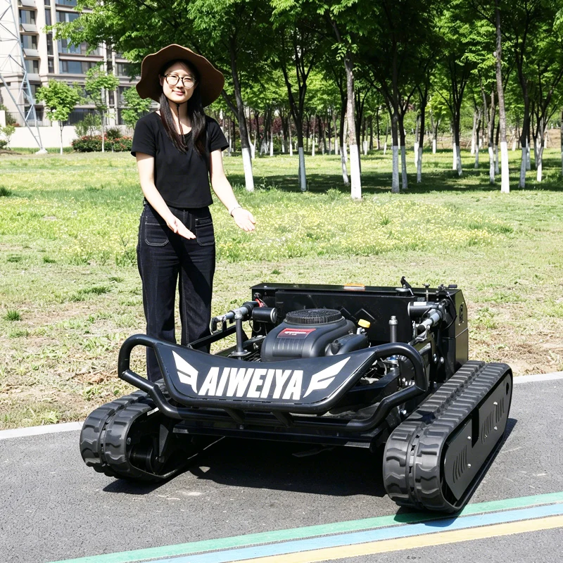 Customized Wholesale Direct Self Propelled Riding zero Turn Remote Control Lawn Mower Robot for Grass Cutting