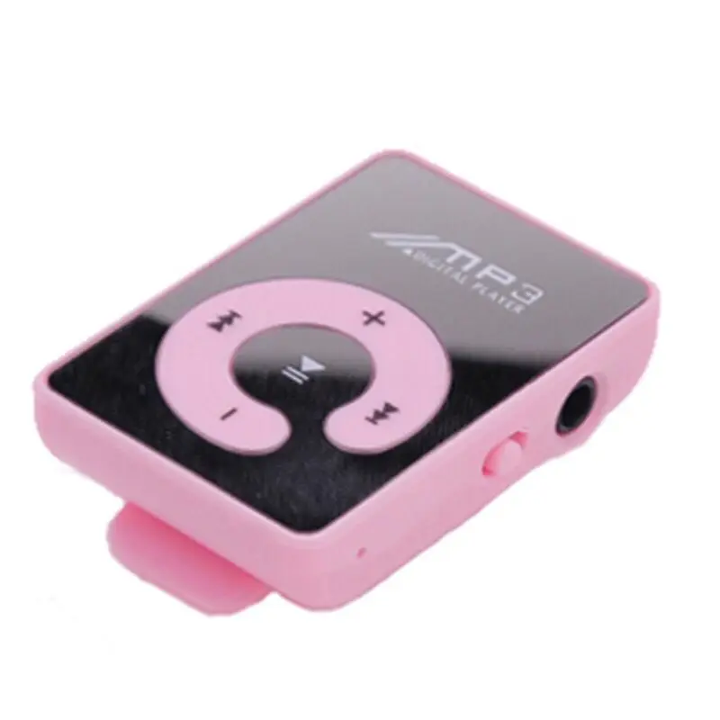 2023 Wholesale C Key Clip Insert MP3 New Mini Mp3 Player Music Player Mirror Card Clip High Quality Music Playback Music Player
