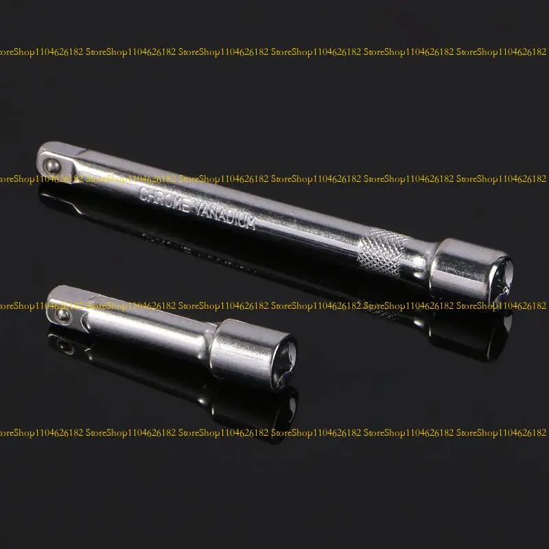 Q2Q4 1/4" Long Short Drive Extension Bar Set Adapter Connecting Rod Socket Ratchet