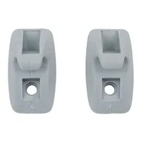 2Pcs Cars Sun Visor Supporting Clips 191857559 Sunvisor Clips Hook Support Brackets Car Accessories For Rabbit For MK1 For MK2