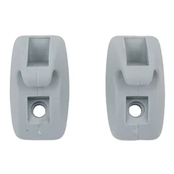 2Pcs Cars Sun Visor Supporting Clips 191857559 Sunvisor Clips Hook Support Brackets Car Accessories For Rabbit For MK1 For MK2