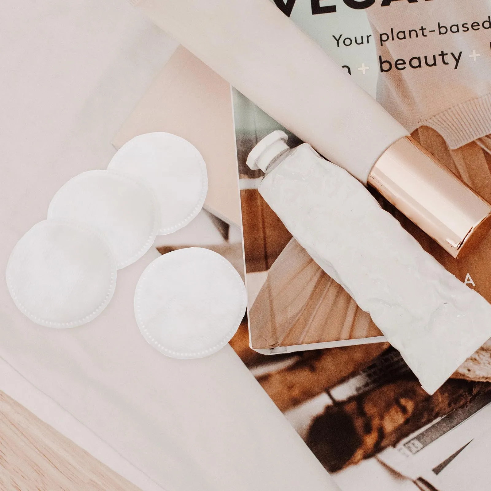 200 個ラウンドメイク落としパッド再利用可能なソフトクリーニングパフフェイシャルクレンジングツール敏感肌リムーバー