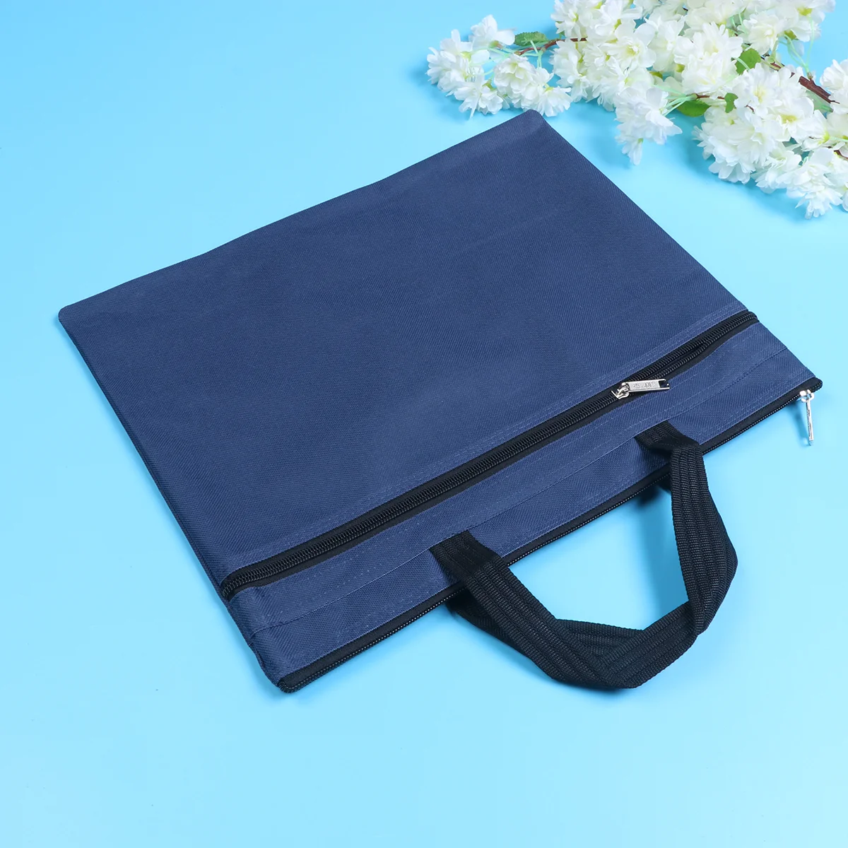 A4 Document Bag Business Storage Case The Tote Briefcase Zipper File Portfolio Organizer Miss Computer