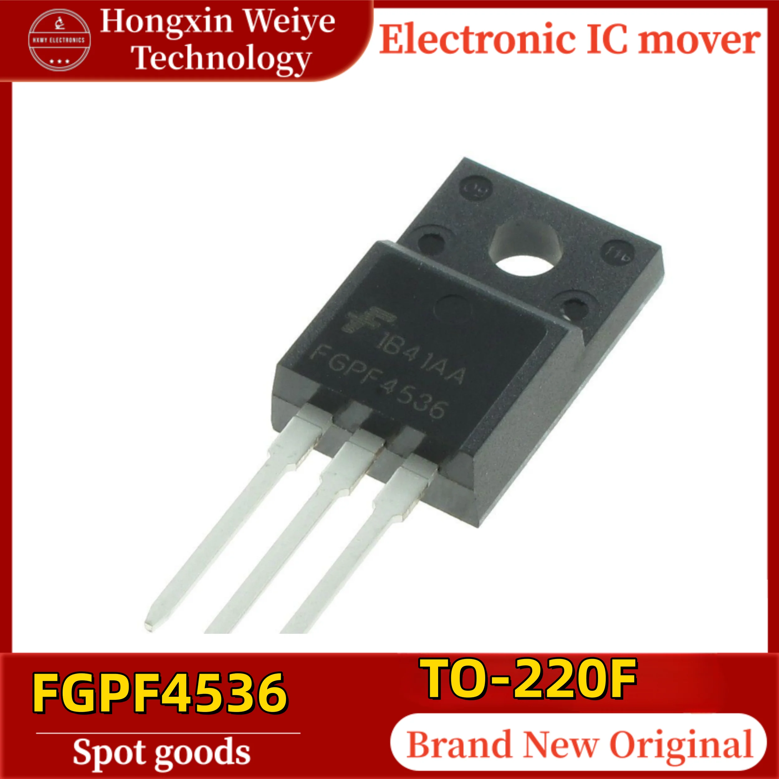 

(20/50 pieces) FGPF4536 4536 TO-220F Through-hole Field Effect Transistor for LCD TVs - Brand New, Original, In Stock, Fast Ship