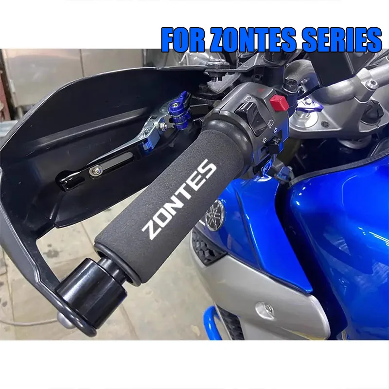 ل ZONTES 368G 368D/M/E/K 703F ADV 703RR G1 125 ZT125/U ZT310 ZT310R ZT310X ZT310T ZT310V دراجة نارية قبضة الإسفنج قبضة المقود
