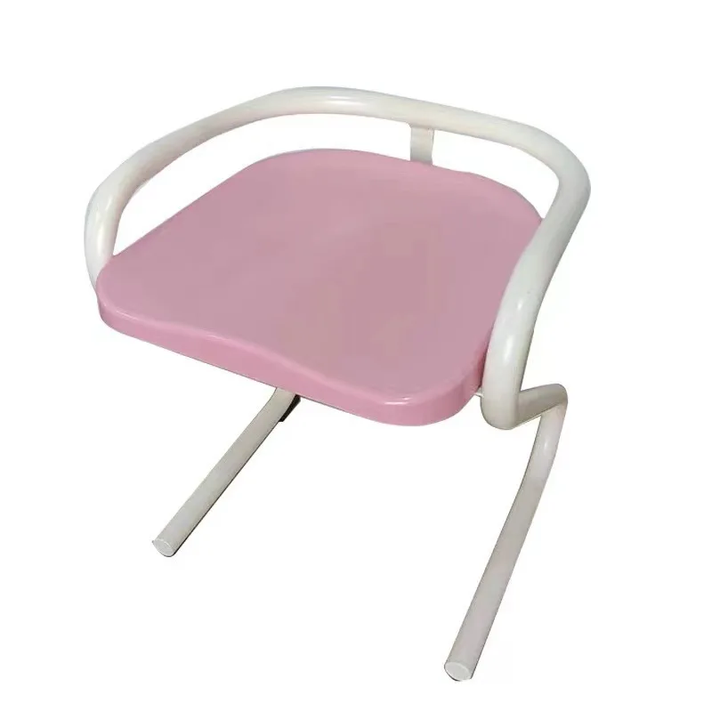 Restaurant Home Casual Wrought Iron Dining Chair Modern Simple Dressing Stool