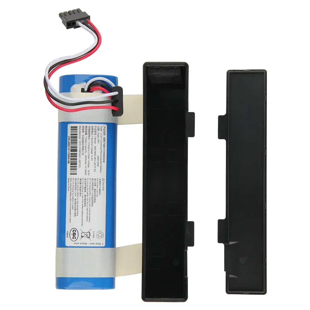

Replacement Battery INR18650 For Xiaomi Mijia Mi Robot Vacuum-Mop P Sweeping Mopping Robot STYTJ02YM MA1-4S1P-SC 3200mAh