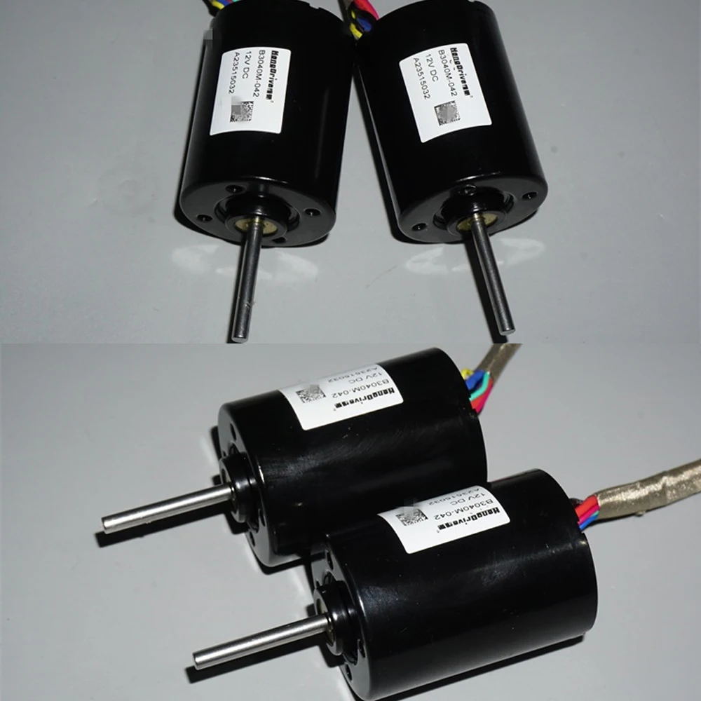 1pcs B3040 DC12V Three Phase Brushless Motor with Hall Rare Earth MagneticInner Rotor Motor Quiet High Torque Without Drive