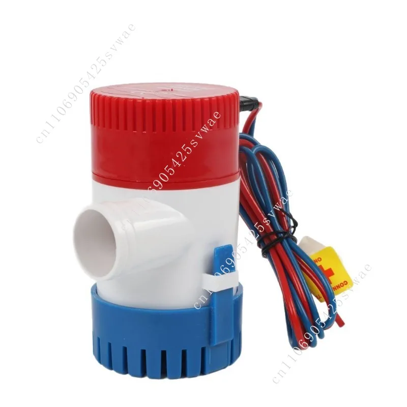 Bilge Pump, Marine Drainage Pump, DC Submersible Pump, Micro Water Pump 1100gph Gallon RV Water Supply Pump